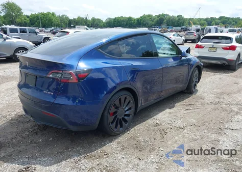 2023 Tesla Model Y Performance Dual Motor All-Wheel Drive из США, поврежденный, VIN 7SAYGDEF7PF904333